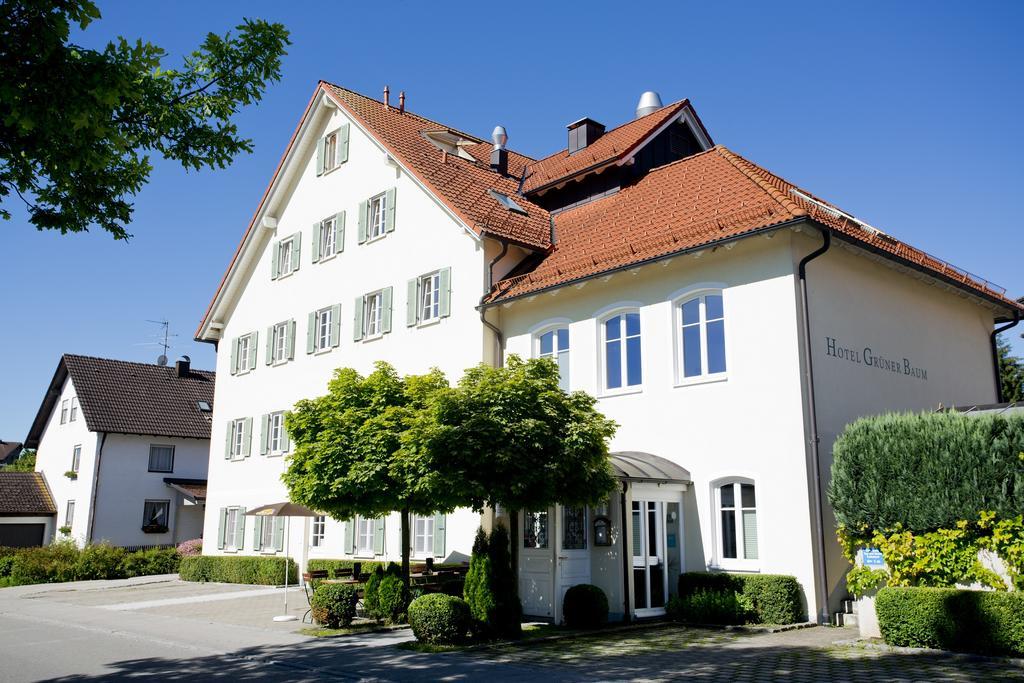 Hotel Gruener Baum Kaufbeuren Esterno foto